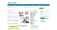 Desktop Screenshot of amzore.com